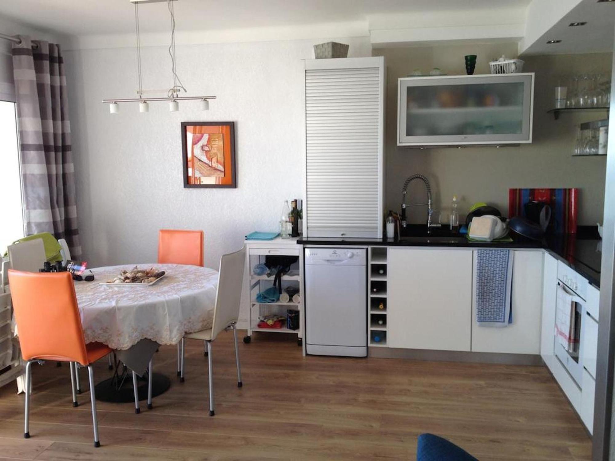 Apartamento Vista Mar Y Parking En Roses Av-27 Kültér fotó